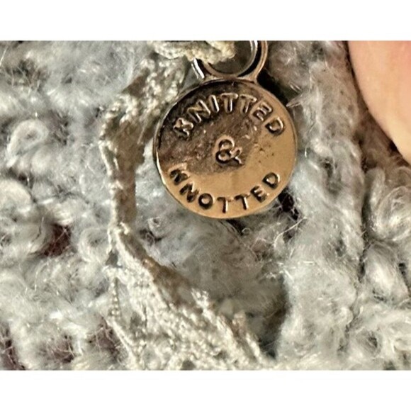 ANTHROPOLOGIE ALPACA & LACE PULLOVER SWEATER BY KNITTED & KNOTTED SZ S - Picture 11 of 14